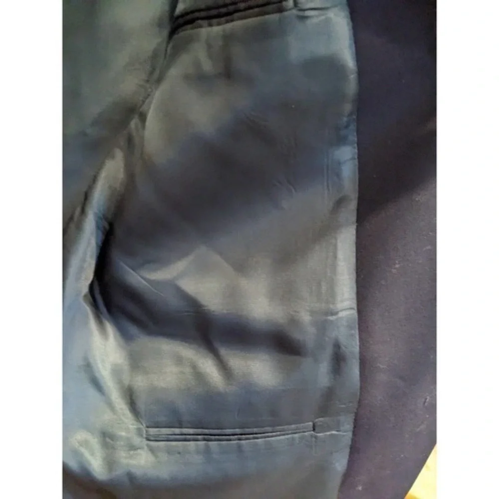 Mens Blazer Sport coat‎ John Clarendon Dark Blue 100% wool approx 46